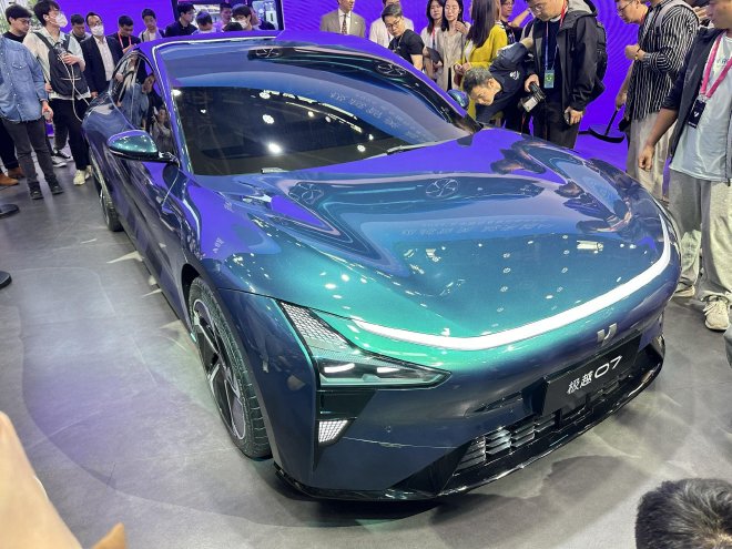 2024 Beijing Auto Show: Extreme Yue 07 officially unveiled.