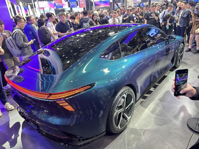 2024 Beijing Auto Show: Extreme Yue 07 officially unveiled.